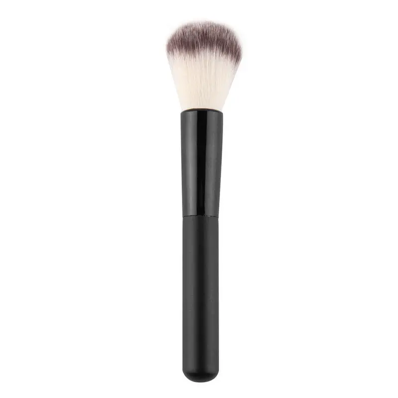 Face Makeup Brush Set Powder Blush Contour Foundation Flat Top Brush For Face Cosmetics Powder Brush Black 2