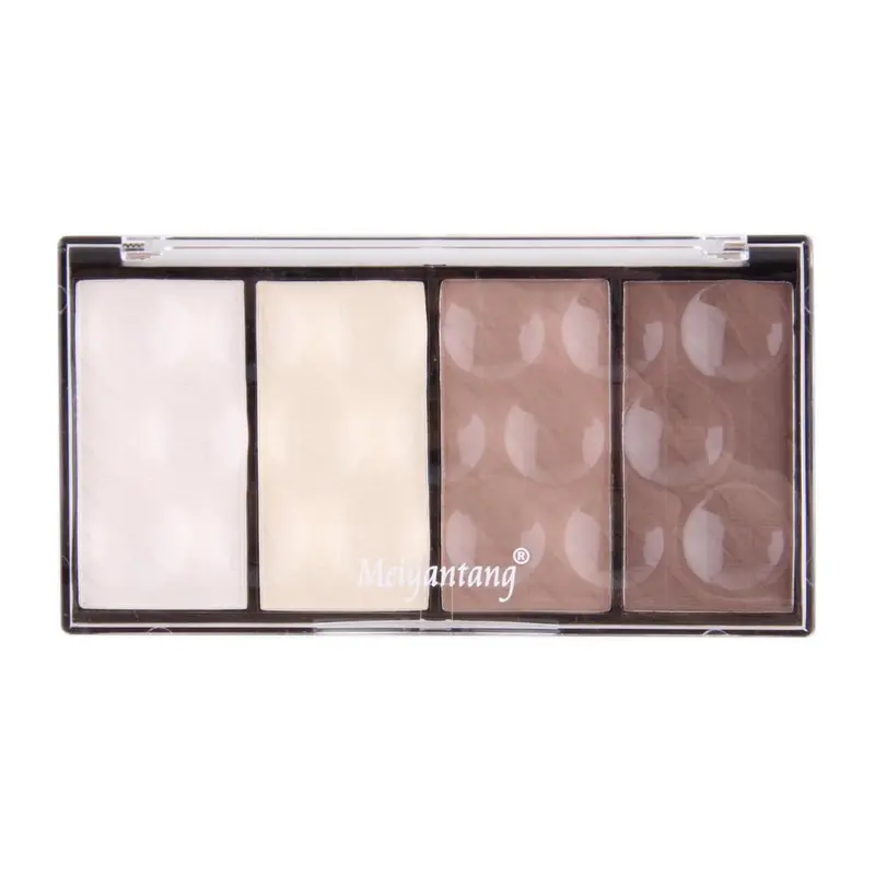 Face Powder Makeup Cosmetic 4 In 1 Four Color Contour Shading Pressed Powder Highlight 1
