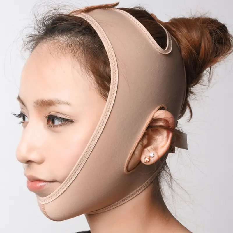 Face V Shaper Facial Slimming Bandage Relaxation Lift Up Belt Shape Lift Reduce Double Chin Face Mask Face Thining Band Massage 1