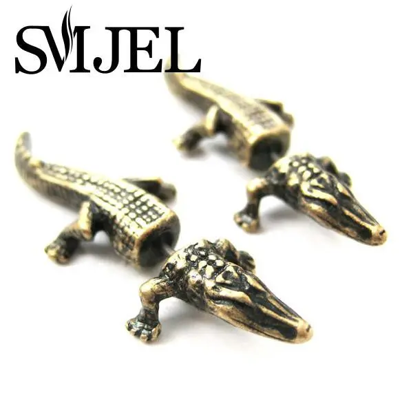 Fake Gauge Earrings Alligator Crocodile Animal Stud Plug Earrings S87 1