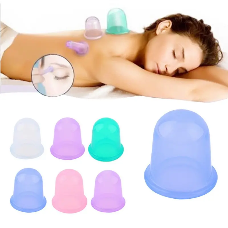 Family Body Massage Helper Anti Cellulite Vacuum Silicone Cupping Cupsand 1