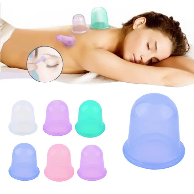 Family Full Body Massage Massgaer Helper Sillicone Anti Cellulite Vacuum Silicone Cupping Cups 1