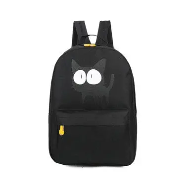 Famous Backpack Backpacks For Teenage Girls School Bags Mochila Feminina Cat Printing Backpack 1566 1