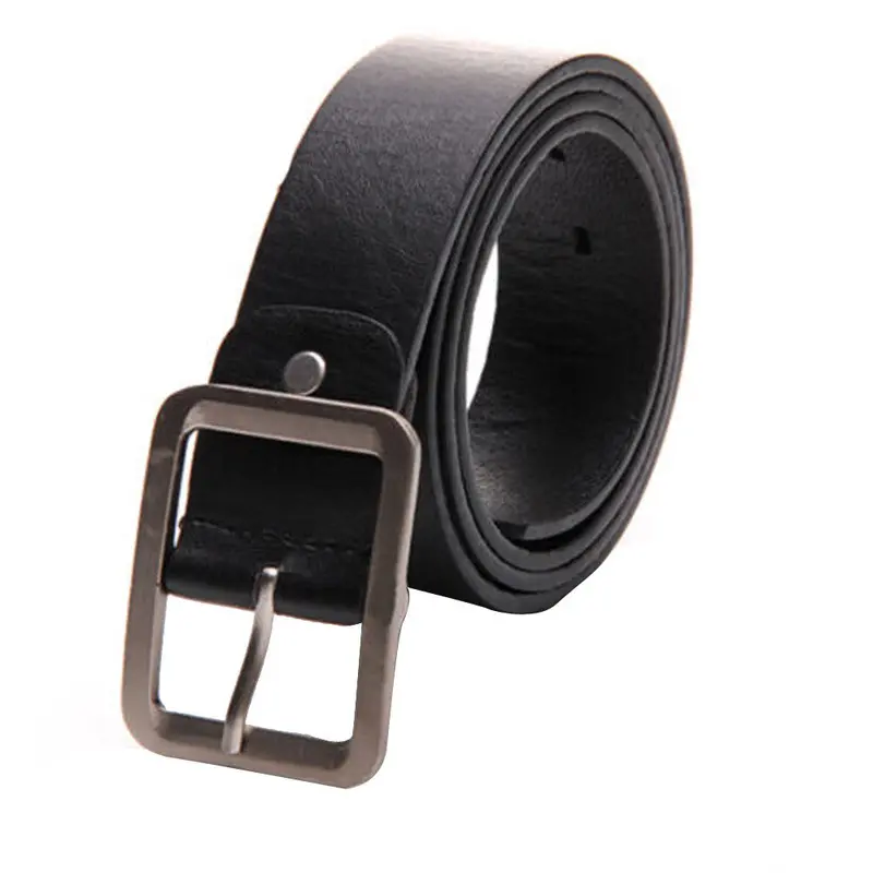 Famous Belt Men Luxury Faux Leather Men's Belts For Men Metal Automatic Buckle Waist Strap 1