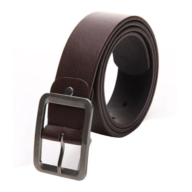 Famous Belt Men Luxury Faux Leather Men's Belts For Men Metal Automatic Buckle Waist Strap 2