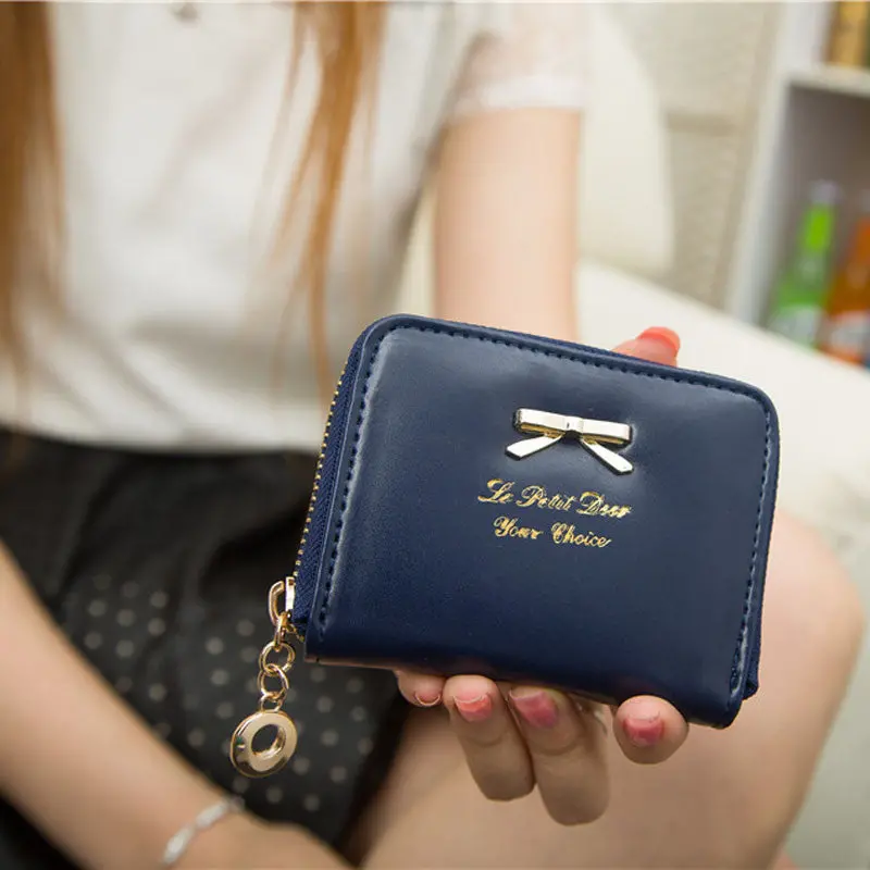 Famous Purses Wallet Women Cute Purse Clutch Wallet Short Small Bag Pu Card Holder Lady Carteira 1