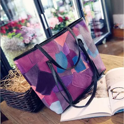 Famous S Large Capacity Shoulder Bag Bolsos Tote Women Handbag Print Tassel Bag Leather Messenger Bag Bolsa Feminina 1