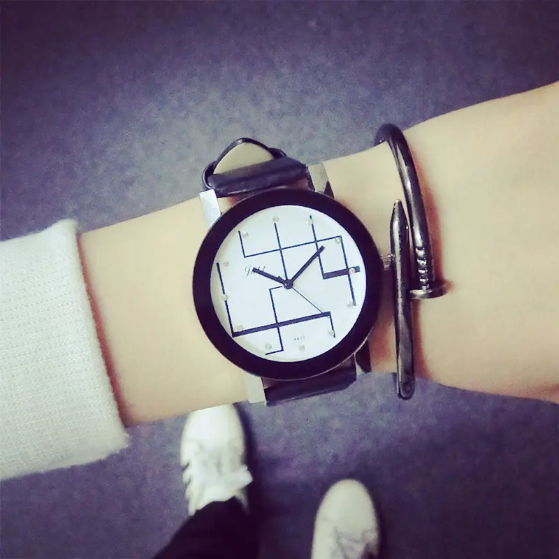 Famous Watches Men Wrist Watch Women Watches Leather Band Quartz Watch Relogio Masculino Feida 1