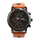 Famous Watches Sports Quartz Watches Luxury Leather Men Watches Feida 2