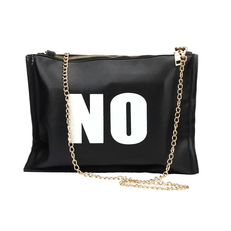 Famous Women Bag Women Pu Leather Messenger Crossbody Clutch Bags Shoulder Handbag Chain Bag For Women 2