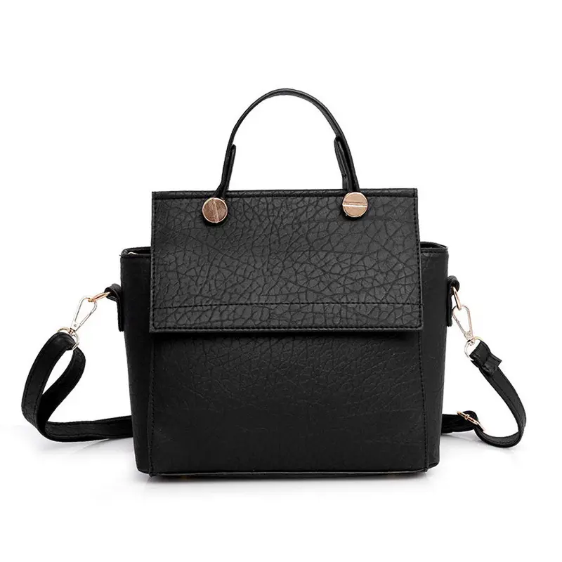 Famous Women Messenger Bags Rivet Leather Shoulder Bag Rivet Crossbody Hbag Big Tote Women's Bolsas 1