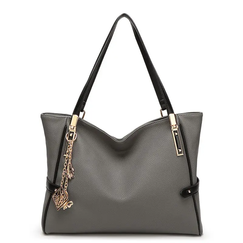 Famous Women Shoulder Bag Messenger Bags Butterfly Pendant Chain Leather Hbags Designer Tote 3