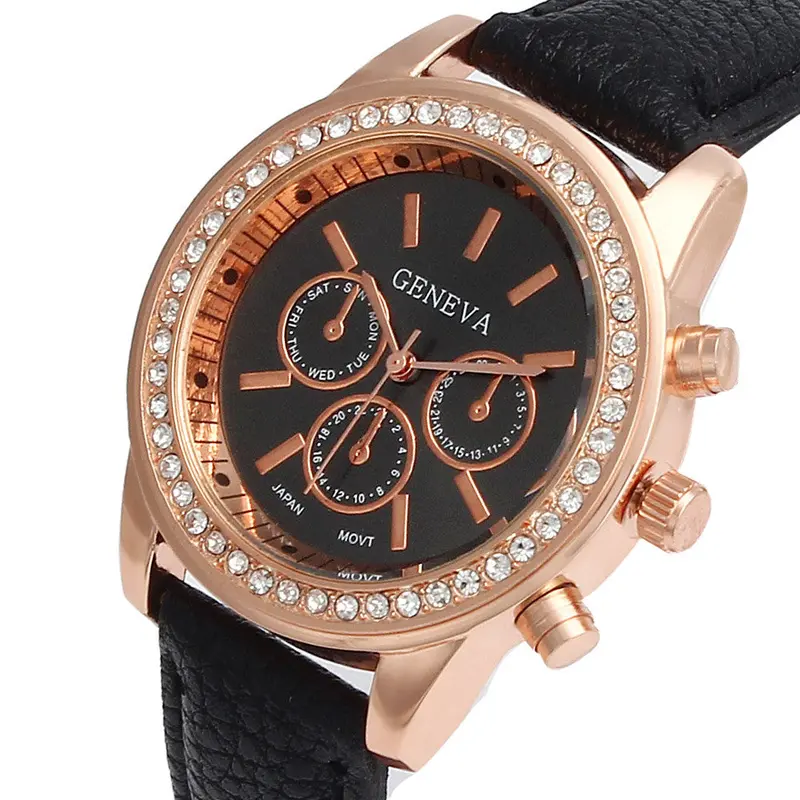 Famous Women Watch Rhinestone Casual Quartz Watches Women Mujer Dress Relogio Feminino Clock Relojes Best Gift 1