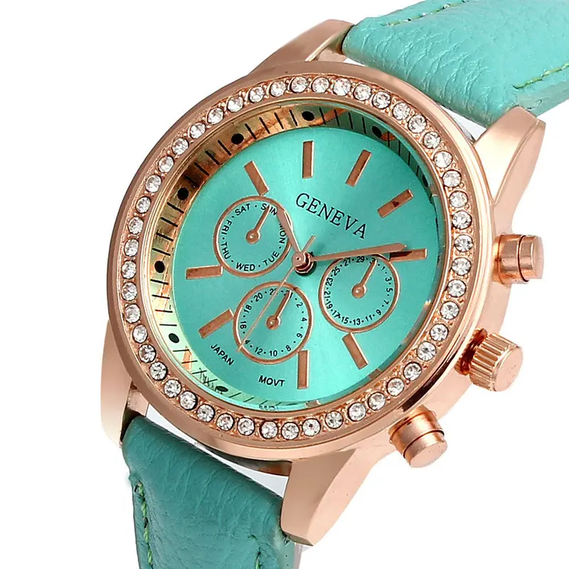 Famous Women Watch Rhinestone Casual Quartz Watches Women Mujer Dress Relogio Feminino Clock Relojes Best Gift 5
