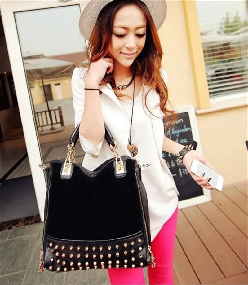 Famousluxury Hbags Women Bags Designer Leather Flannel Crossbody Shoulder Bag Tote Messenger Bags Bolsas 1
