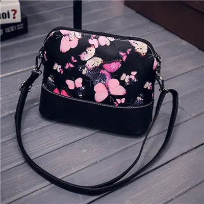 Famousprinting Shoulder Bags Women Messenger Bags Satchel Floral Leather Shoulder Crossbody Bag Hbags Travel Bag 2