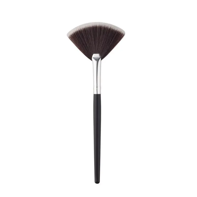 Fan Shaped Makeup Brush Blending Highlighter Contour Face Powder Brushes Pincel Maquiagem 2