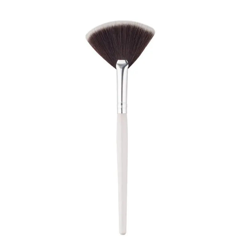 Fan Shaped Makeup Brush Blending Highlighter Contour Face Powder Brushes Pincel Maquiagem 6