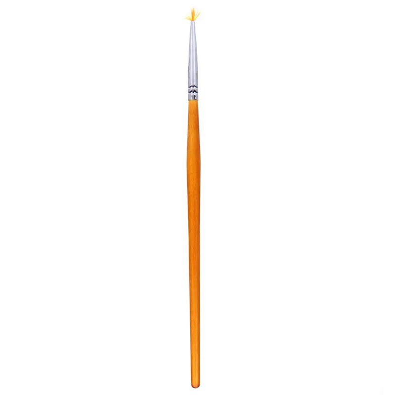Fan Shaped Nail Art Brush Wooden Hle Gradient Shading Painting Drawing Pen 1