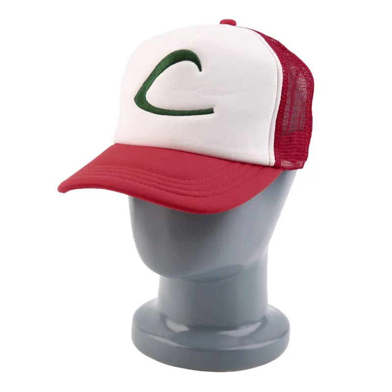 Fans Cartoon Hat C Mesh Adjustable Baseball Cap Costume Party Carnival Trainer Hat 1