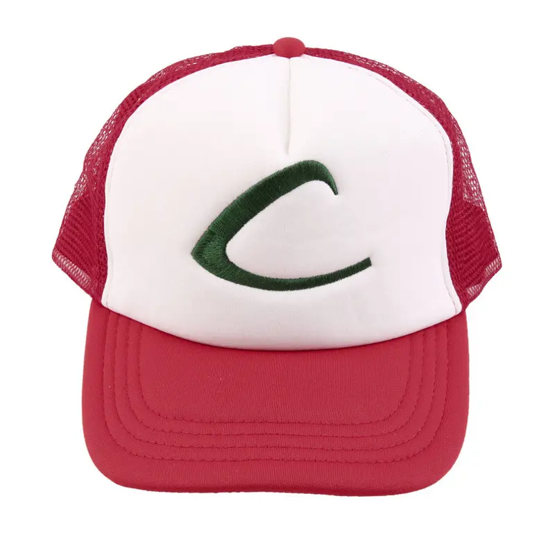 Fans Cartoon Hat C Mesh Adjustable Baseball Cap Costume Party Carnival Trainer Hat 2