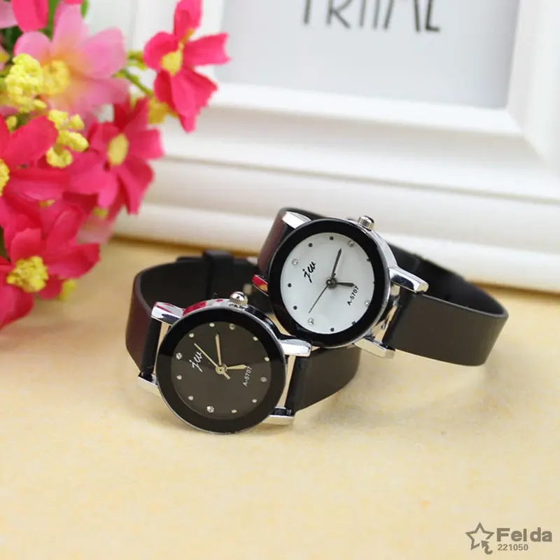 Fantastic Ladies Watch Pu Leather High-Quality Dail Quartz Watch Relogio Feminino Clock Women Dropshipping Montre 1