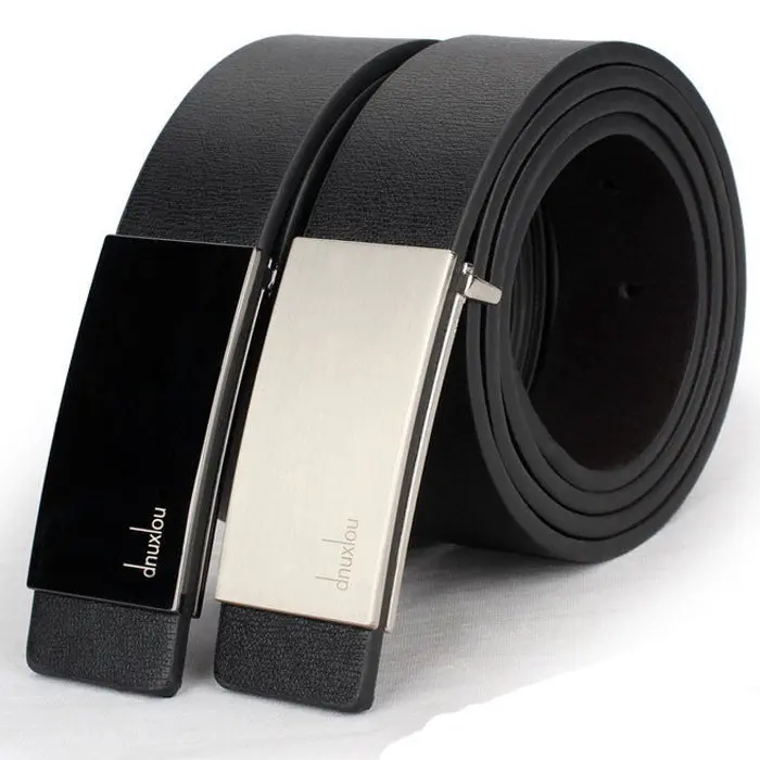 Fantastic Mens Automatic Buckle Leather Formal Waist Strap Belts Buckle Belt & Feida 2