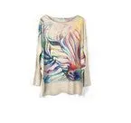 Fantastic Pullover Womens Batwing Long Sleeve Korean Style Elephants Zebra Knit Sweater Knitwear Tops Pull Feida 1