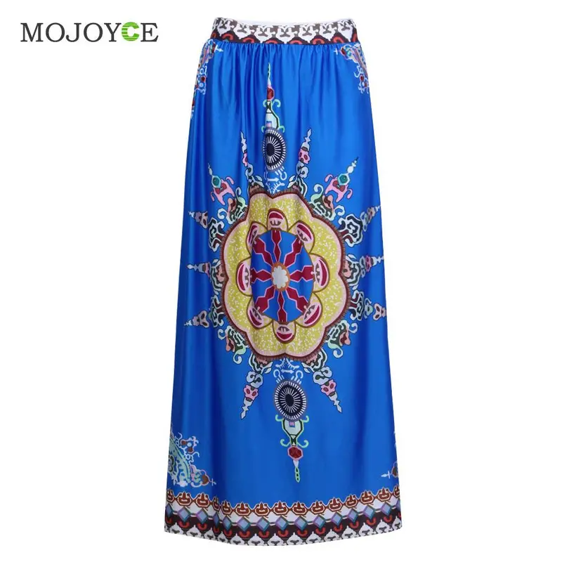Fashion African Clothing Dashiki Long Skirt Traditional Clothes Wax Print Skirts Womens Vintage Comfortable Women Skirt 1