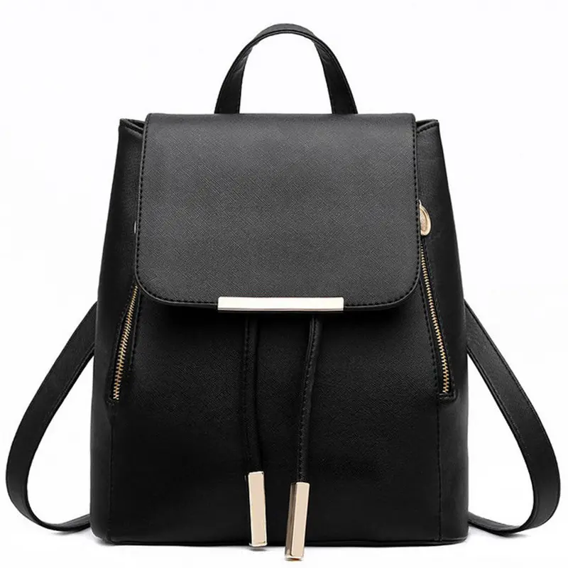 Fashion Backpack Women Leather Backpack Schoolbag Rucksacks Mochilas For Travel Shoulder Bags Satchel Bags Bolsa Feminina 1