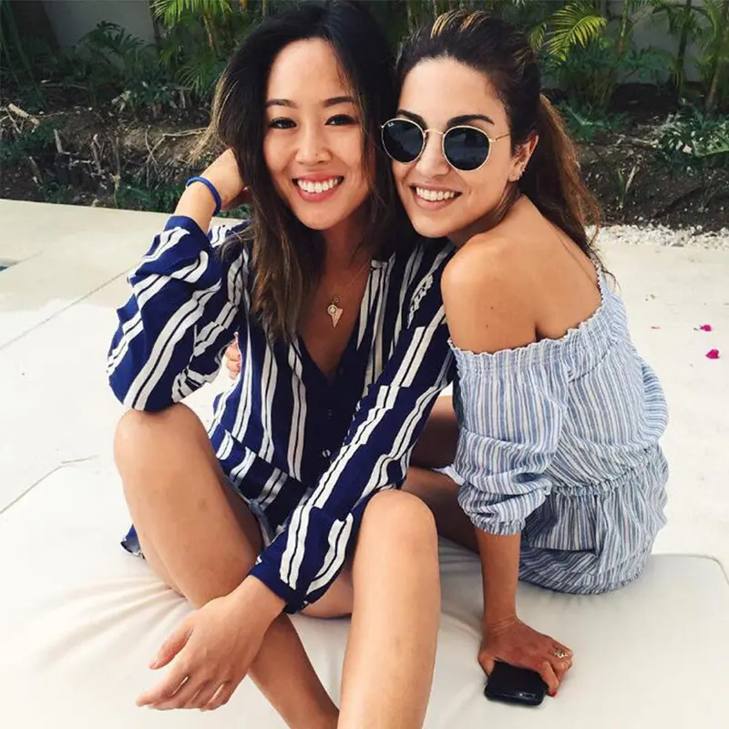 Fashion Blue Striped Jumpsuit Women Short Tassel Combinaison Short Femme Jumpsuits Rompers Womens Jumpsuit Combinaison Femme 4