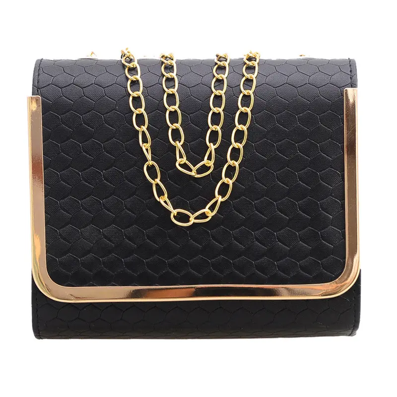 Fashion Candy Color Women Leather Handbag Women Day Clutch Vintage Fashion Shoulder Bag Pu Leather Chain Women Bag Bolsos Mujer 1