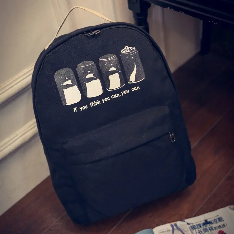 Fashion Canvas Backpack Women Ladies Satchel Shoulder School Bagpack Women Rucksacks For Girls Bagpack Bolsa Mochila Feminina 1
