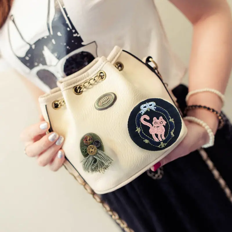 Fashion Cartoon Handbag Pu Leather Women Bag Crossbody Messenger Bags Female Travel Shoulder Bags Small Clutch Bolsa Feminina 3