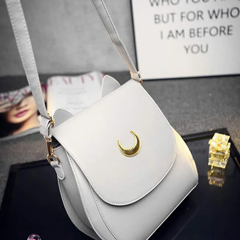 Fashion Crescent Pattern Women Ladies Leather Handbag Crossbody Shoulder Bag Bolsas Feminina 1