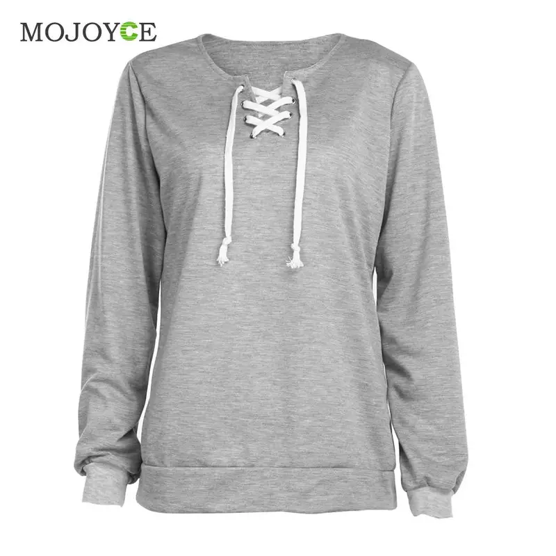 Fashion Cross Lace Up Sweatshirt Women Pink Hoodies Women Cross Strap Hoody Sweatershirt Jumper Pullover 7
