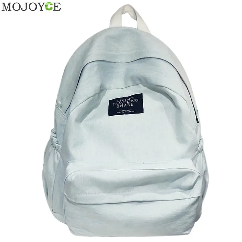 Fashion Denim School Bags Backpack Leisure Teenagers Girls Shoulder Bag Travel Satchel Rucksack Bolsas Mochilas Femininas 1