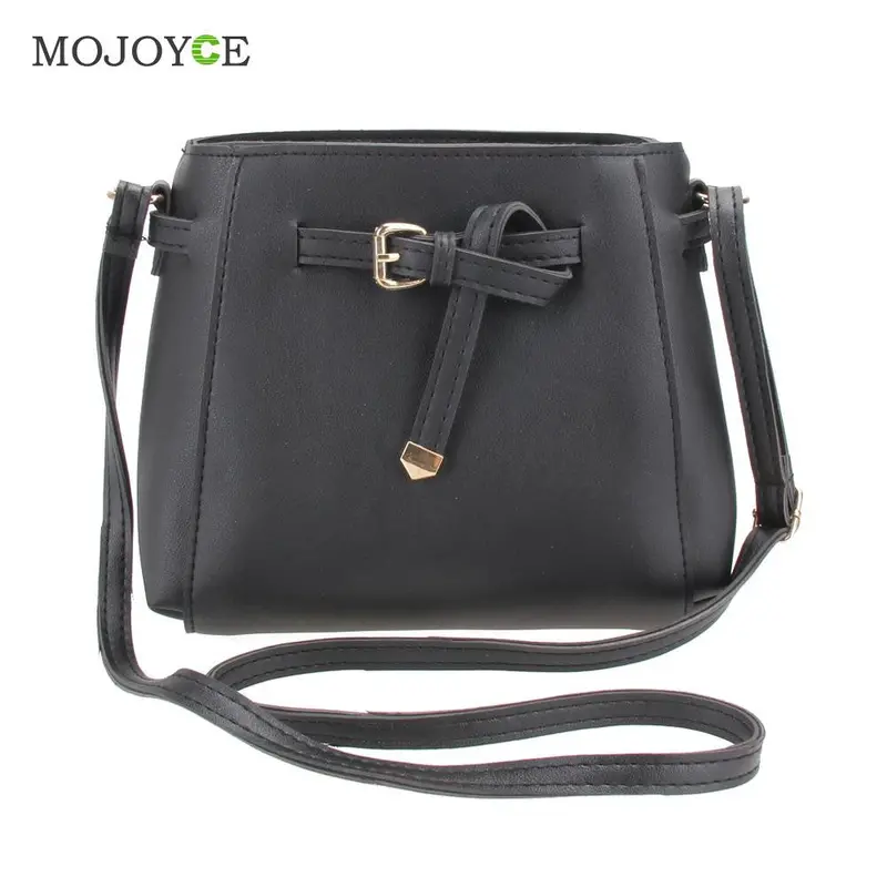 Fashion Drawstring Women Bucket Bag Lady Women Leather Handbag Cross Body Barrel Bag Women Messenger Bags Bolsos Sac A Main 1