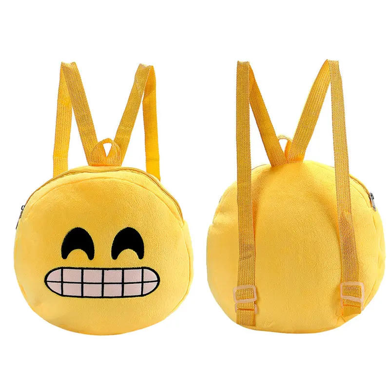 Fashion Face Expression Plush Toy Children Backpacks For Teenage Girls Schoolbag Girl Backpack Mochila School Bags For Teenagers 1