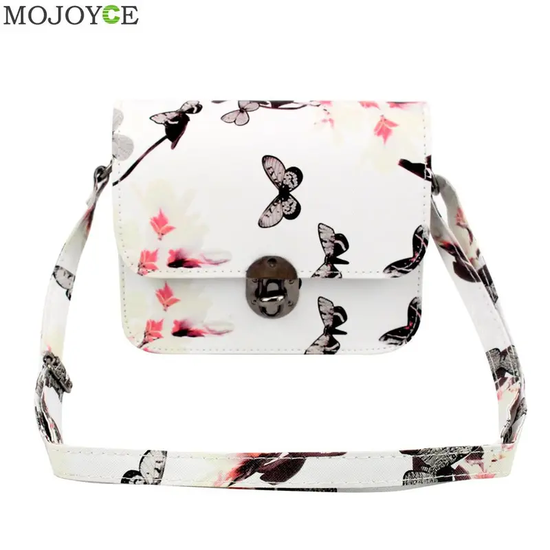 Fashion Floral Print Women Bag Casual Women Messenger Bags Crossbody Pu Leather Handbag Travel Shoulder Bags Bolsa Feminina 2