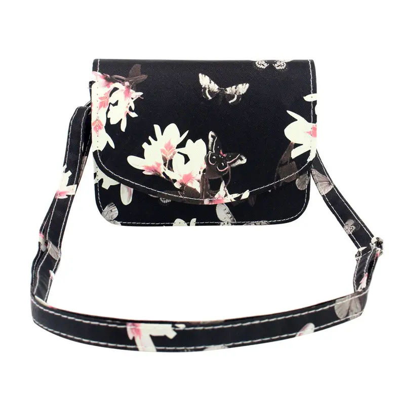 Fashion Floral Print Women Bag Crossbody Women Messenger Bags Pu Leather Handbag Purse Sling Shoulder Bags Bolsa Feminina 1