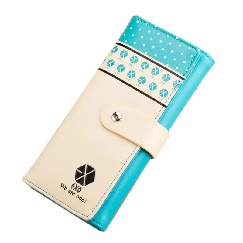 Fashion Flower Women Wallet 6Colors Flower Long Wallets Popular Portable Change Purse Wallet Delicate Casual Lady Cash Purse 2