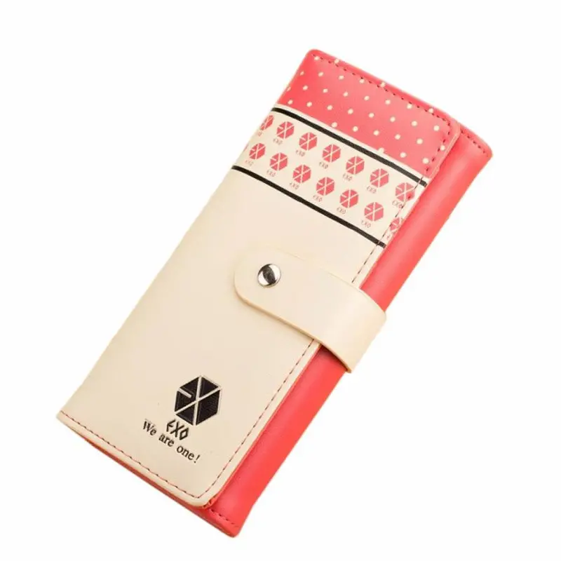 Fashion Flower Women Wallet 6Colors Flower Long Wallets Popular Portable Change Purse Wallet Delicate Casual Lady Cash Purse 6
