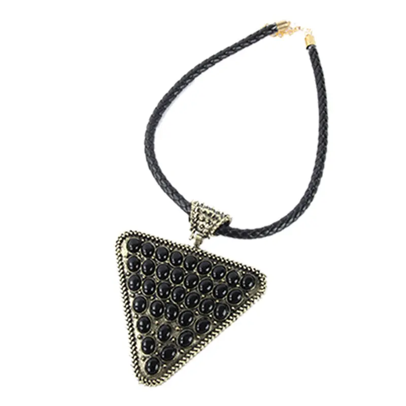 Fashion Hollow Carved Peach Heart Rhinestone Women Lady Long Necklace Bronze Silver Golden Jewelry 7