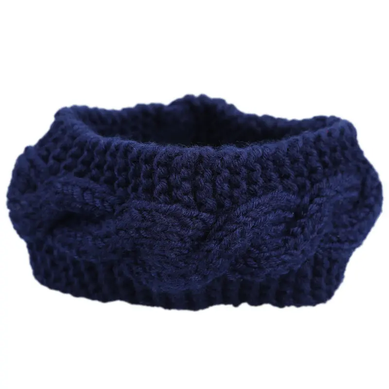 Fashion Knitted Ear Warmer Hairband Women Crochet Turban Headband 3