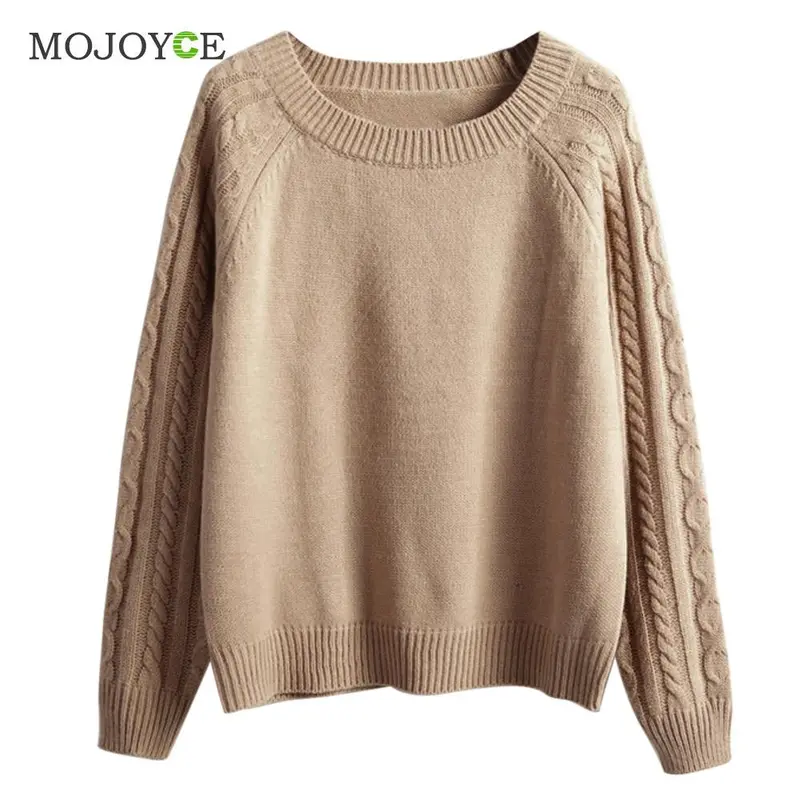 Fashion Knitted Women Sweater Long Sleeve Knitwear Jumper Pullover Tops Outwear Long Sleeves Women Sweaters And Pullovers 1