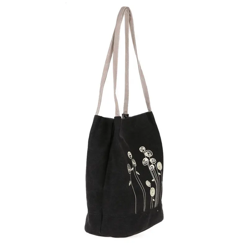 Fashion Lady Women Bag Canvas Bag Shoulder Bag Messenger Handbag Bolsa Feminina Clutches Bolsas Designer Handbags Satchel Purse 2