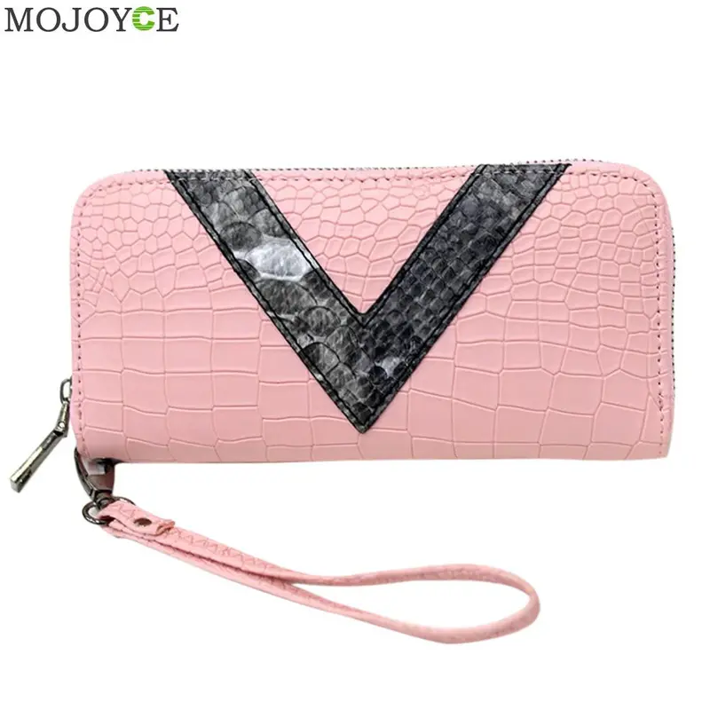 Fashion Lady Women Long Card Holder Case Leather Clutch Wallet Purse Credit Card Wallet Ticket Credit Card Bag Case Pocket 1