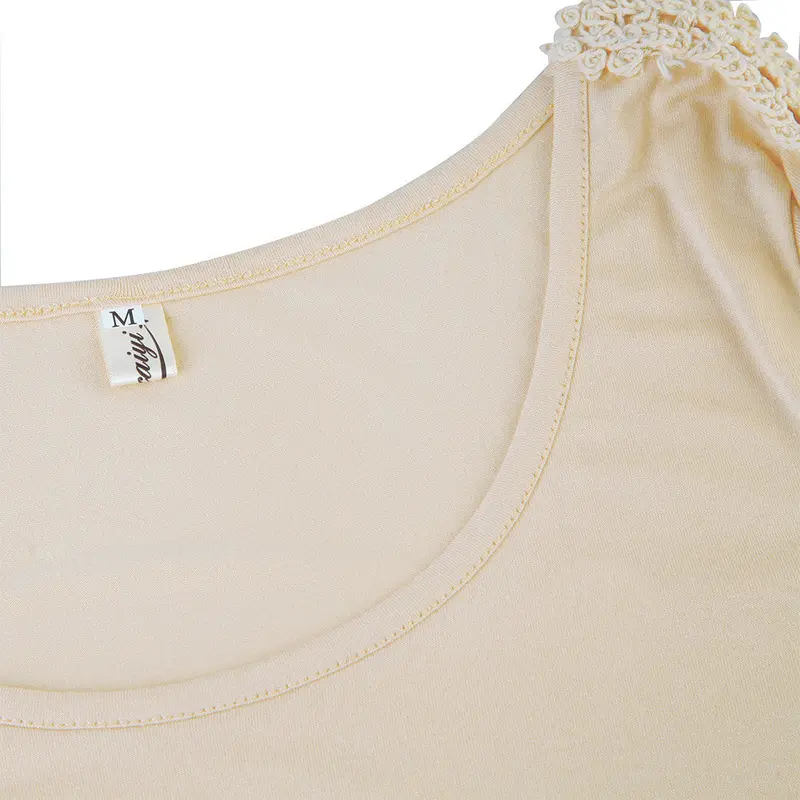 Fashion Leakage Shoulder Lace Stitching Tee Off-The-Shoulder Irregular Long Sleeve T-Shirt Female Casual Loose T-Shirt 3