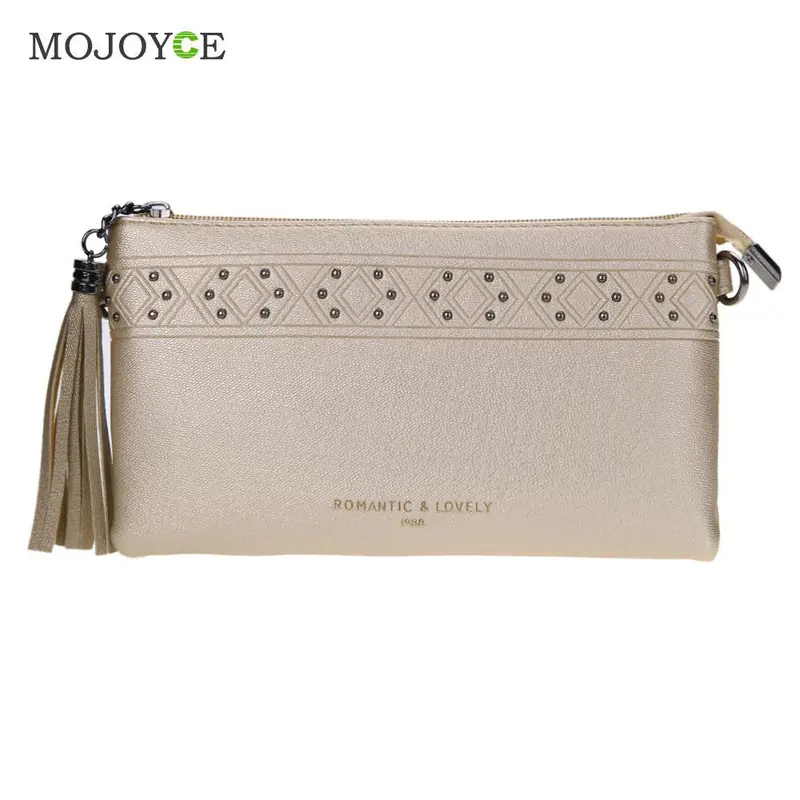 Fashion Leisure Pu Leather Wallet Women Bag Zipper Shoulder Crossbody Bag Purse Clucth Women Leather Handbag Bolsa Feminina 1